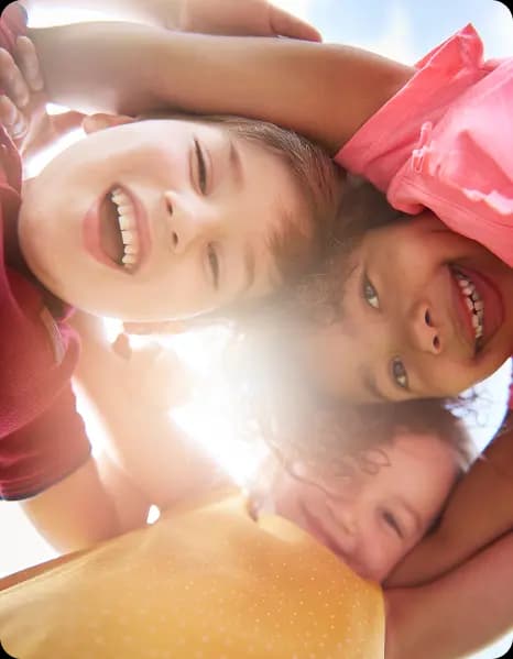 children smiling